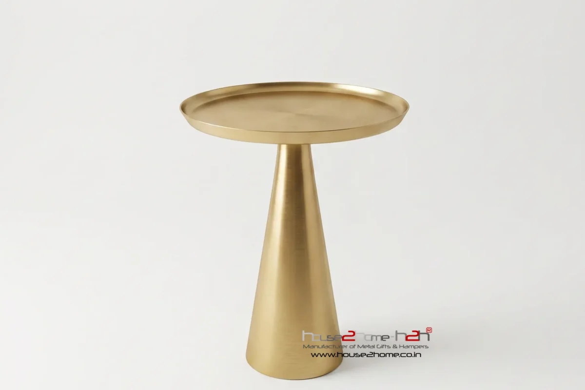 Gold Table-Brass Plated /16"x8"x21" inches