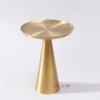 Gold Table-Brass Plated /16"x8"x21" inches - Image 2