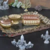 Premium metal handicraft item for corporate Diwali gift sets and festive hampers, crafted with attention to detail. A memorable luxury business gift from house2home, available wholesale for gifting brands, retailers, and companies.