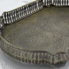 Elegant brass decorative tray, a perfect choice for luxury Indian wedding return gift hampers and trousseau presentations.