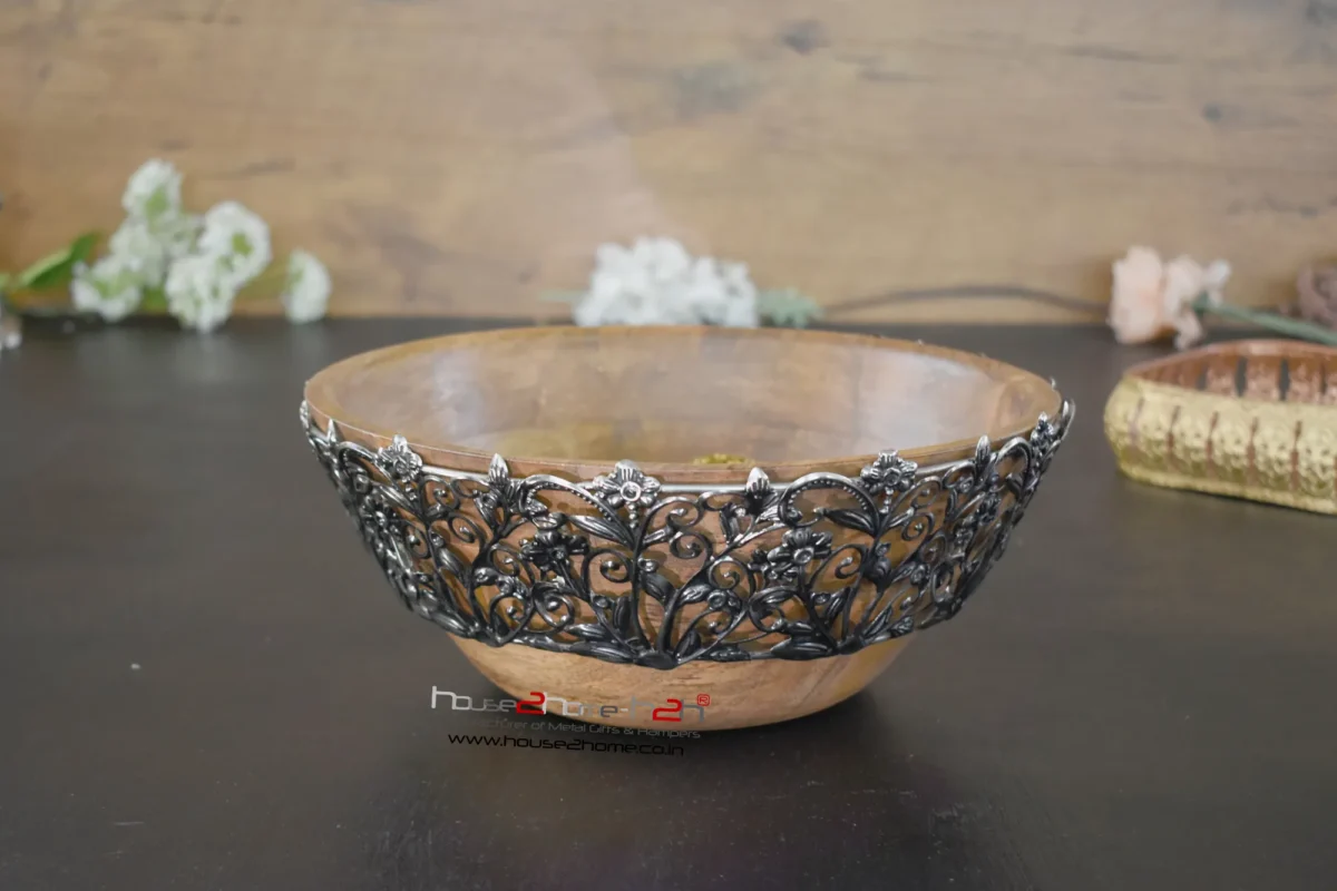 Wooden Bowls - Serving / Decorative Purpose/ 10"x10"/12"x12"-Inch