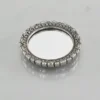 Festive silver-plated decorative pocket mirrors arranged for Diwali hamper collections and Dhanteras gifting.