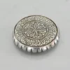 Ornate silver-plated pocket mirrors styled for luxury wedding return gifts and shaadi trousseau sets