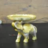 GajRaj Kamalam - Large German Silver Elephant with Platter – 8x8x7.5 inch - Image 7