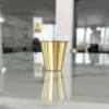 Brass filter coffee brewer set designed for executive corporate gift hampers and client appreciation tokens.