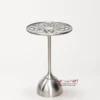 Golden side Table-17"x17"x24" - inches, Brass Finish - Image 2