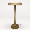 Grey Side Table-12"x12"x21"- inches /  Antique Grey Finish - Image 8