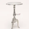 Pewter Side Table-15"x11"x24"-inches / Antique Finish - Image 3