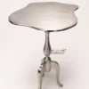 Pewter Side Table-15"x11"x24"-inches / Antique Finish - Image 4