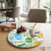 Mdf Kids Platter / Gifting Utility-12"x 0.5"-inches - Image 2