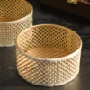 German Silver Pearl Jar Set Of 2 With Tray-4''x11.4"x4.5" - Image 10