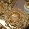 Personalized gift hamper from house2home, made to your requirements with custom branding on brass, aluminium or metal handicraft. Suited to weddings, housewarmings and corporate occasions. Bulk orders welcome.