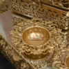 Business gift set in metal handicraft from house2home, combining brass and aluminium for genuine client appreciation. Finished by Moradabad artisans, available in bulk for corporate gifting programs and events.