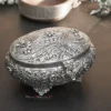 Handcrafted metal handicraft items from Moradabad artisans, brought to wedding, housewarming and corporate gifting by house2home. Direct manufacturer and exporter offering wholesale rates for large celebration orders.