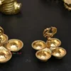 Brass Chaumukh With Peacock -4"x5.5" /3.7"x4.3" - Image 2