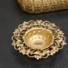 Business gift set in metal handicraft from house2home, combining brass and aluminium for genuine client appreciation. Finished by Moradabad artisans, available in bulk for corporate gifting programs and events.