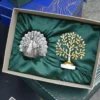 Radiant Peacock Candle Holder & Kalpa Vriksha - Corporate Gift Hamper Box - Image 4
