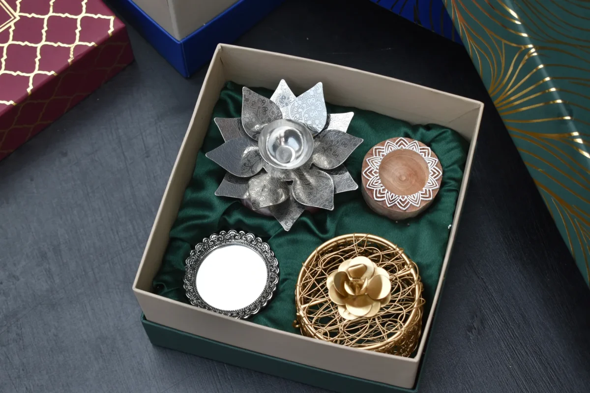 Premium aluminium gift for corporate and Diwali gifting