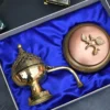 Brass corporate gift hamper for business gifting by house2home
