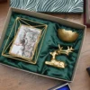 Aurelia & Gold Wire Photo Frame- Corporate Gift Hamper Box - Image 2