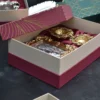 Palladium t-Light Candle Holder & Rose Photo Frame- Corporate Gift Hamper Box - Image 6