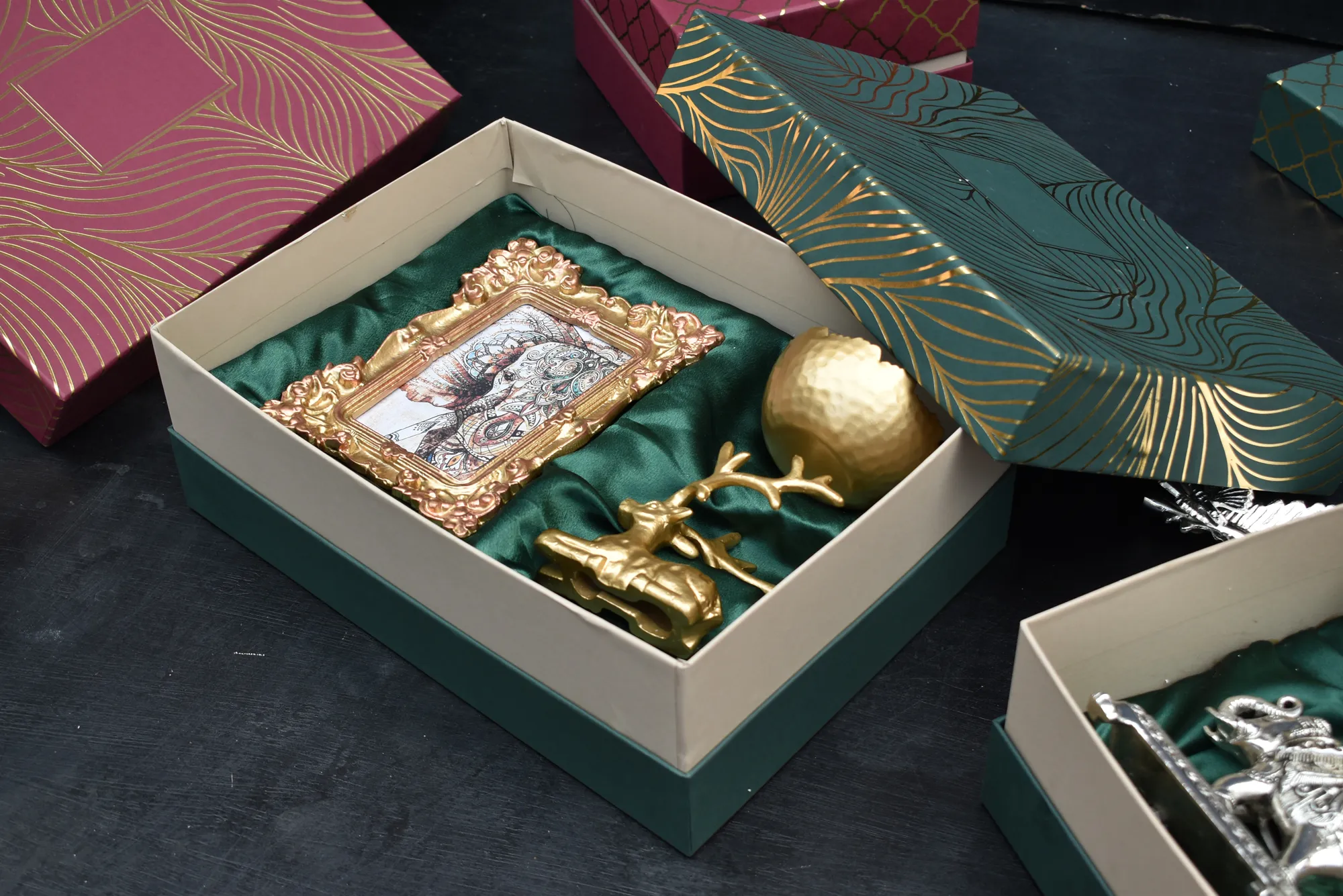 Aurelia & Gold Photo Frame- Corporate Gift Hamper Box - Image 4