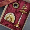 Peacock Candle Holder & T-light Holder & Decorative Peacock / Corporate Gift Hamper Box - Image 2