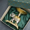 Luxury gift hamper with handcrafted metal décor