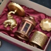 Business gift set in metal handicraft for clients
