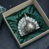 Peacock Candle Holder & T-light Holder & Decorative Peacock / Corporate Gift Hamper Box - Image 4