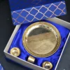 Luxury personalized gift in brass for corporate gifting