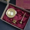 Brass Urli & Brass Vailakku Samai Brass Lamp & Kaamdenu Cow / Corporate Gift Hamper Box - Image 6