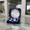 German Silver Brass Pooja Thali Set- 8"-Inch