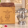 Diwali gift hamper featuringa handcrafted brass and metal pieces from house2home, made in Moradabad. Suited to clients, employees and family. Bulk Diwali gifting available with festive packaging options.