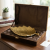 Diwali business gift with a festive brass finish, manufactured by house2home in Moradabad. Golden shine fits the festival while projecting quality. Available in wholesale quantities with custom packaging.