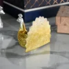 Radiant Peacock Candle Holder Gold & Silver -5x4x3.5" Inch - Image 4